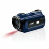 Minolta MN4K40NV 4K Ultra HD 16x Digital Zoom IR Night Vision Video Camcorder Blue MN4K40NV-BL
